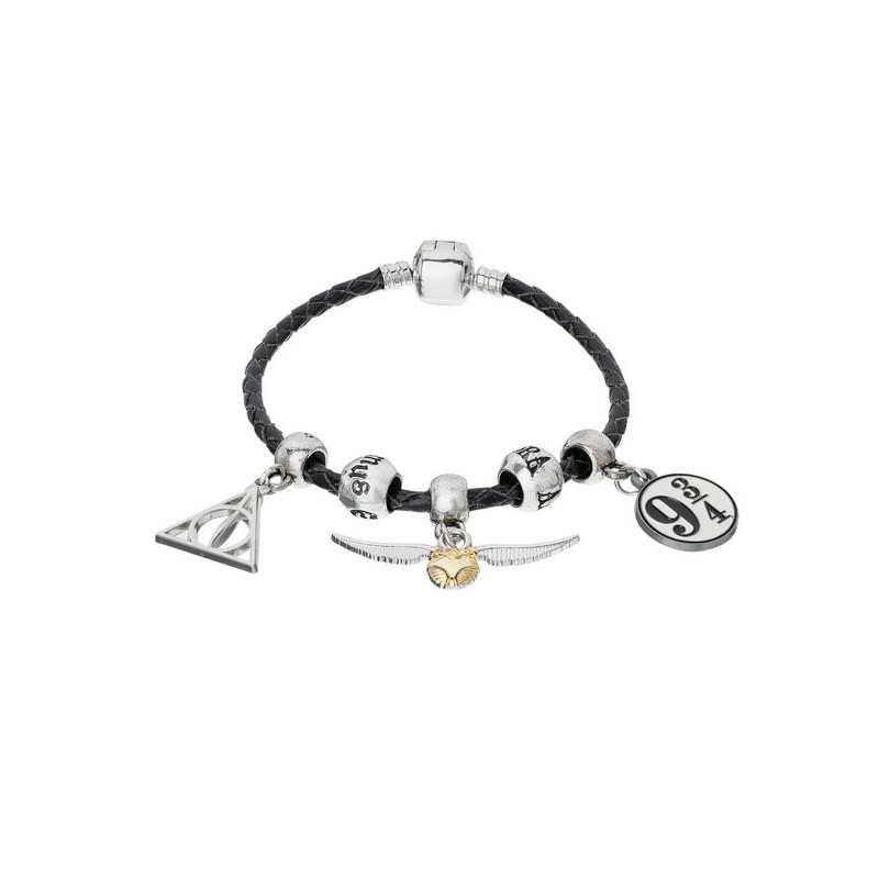 Bracelet Harry Potter Charms - 3 symboles
