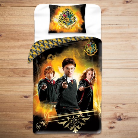 Nouveau ensemble deux ou trois pièces Harry Potter Series Couette Housse  Literie Set Anniversaire Cadeau de Noël A19
