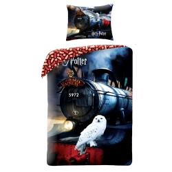 Parure de Lit Harry Potter Hedwige / Poudlard Express