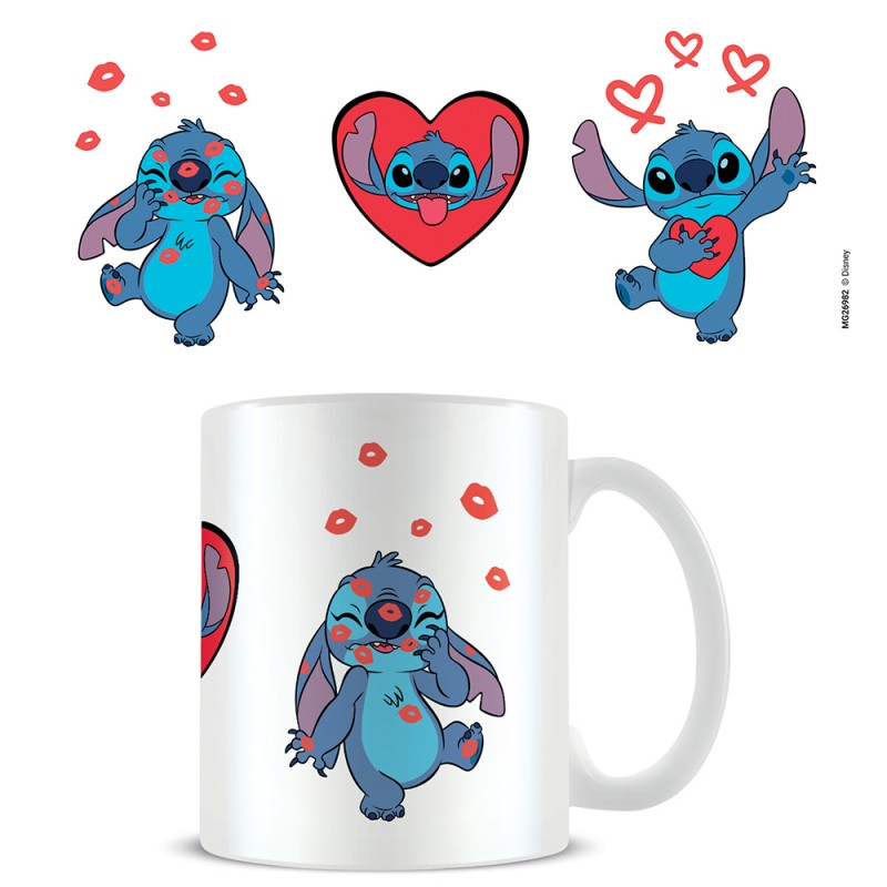 Disney Tasse Stitch - Coffret Cadeau Tasse Mug et Chaussettes