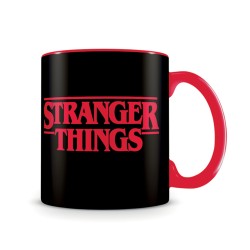 Mug Stranger Things Noir et Rouge