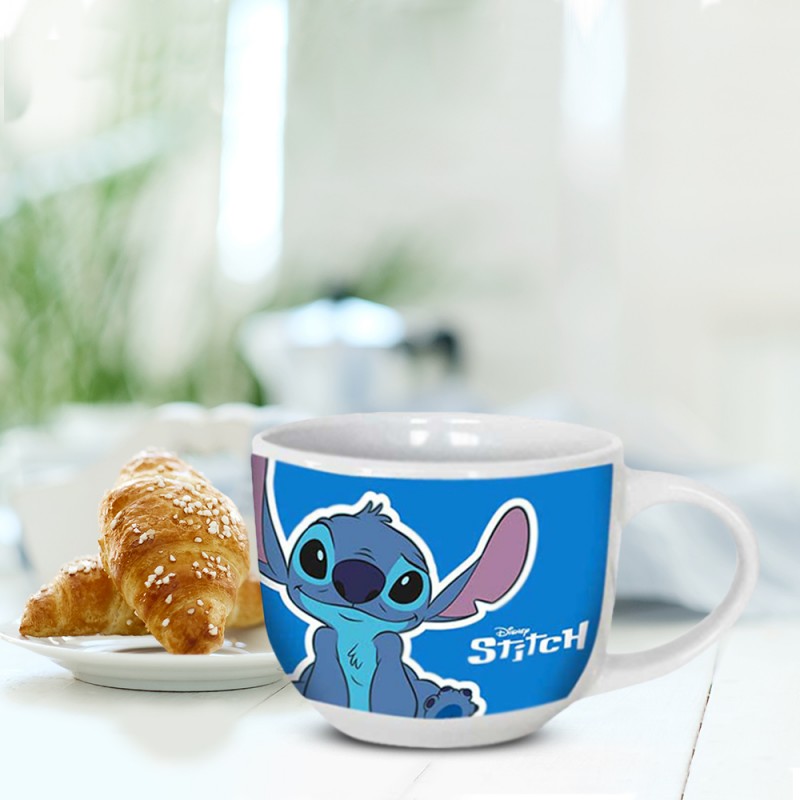 Mug Céramique | Disney Stitch | 325 ml | Enfants Tasse dans Boîte Cadeau