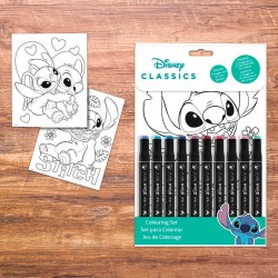 Set de Coloriage Angel & Stitch Disney