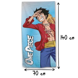 Serviette de Plage One Piece - Monkey D. Luffy