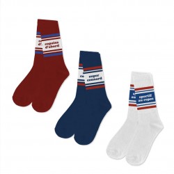 Coffret Trio Chaussettes Homme Fantaisie