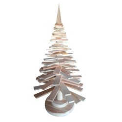 Sapin de Noël en Bois 115 cm