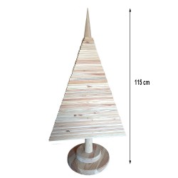 Sapin de Noël en Bois 115 cm