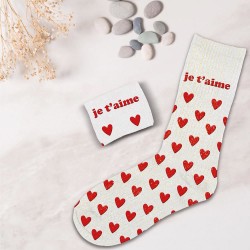 Chaussettes Paillettes Famille Fantaisie