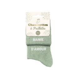 Chaussettes Paillettes Fantaisie Duo de Mots