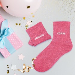 Chaussettes Paillettes Fantaisie Duo de Mots