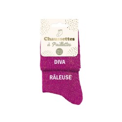 Chaussettes Paillettes Fantaisie Duo de Mots