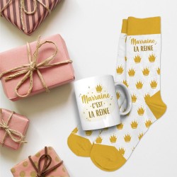 Coffret Mug et Chaussettes Fantaisie